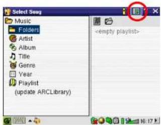 Select Song Music Folders Artist Album Title Genre Year Playlist (update ARCLibrary)