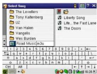 Select Song The Levellers Tony Kaltenberg U2 Van Halen Vangelis Wes Burden Road Music|m3u Liberty Song Life... the Fast Lane The Doors Ctrl Alt 16:28