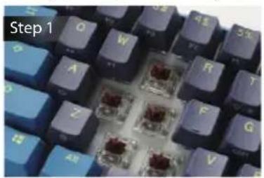 Ducky Origin Vintage - Set-up Example - 1
