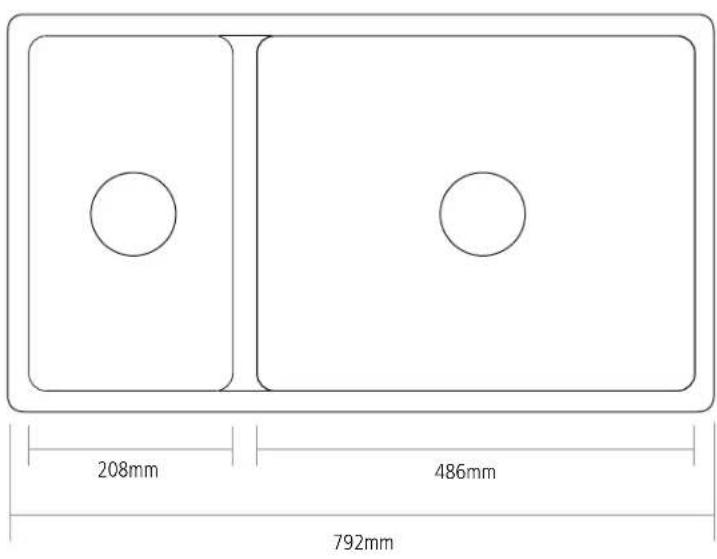 208mm 486mm 792mm