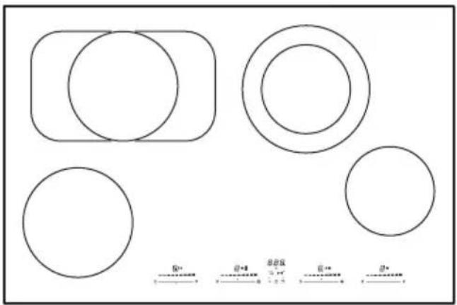 V-ZUG CookTop V6000 A904B - CookTop V6000 A804B - 1