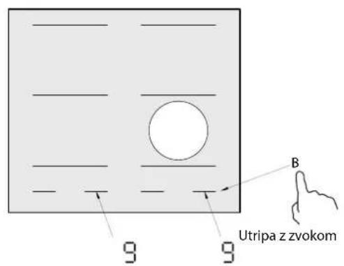 9 9 B Utripa z zvokom