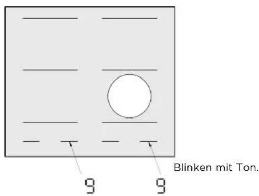 Blinken mit Ton. 9 9