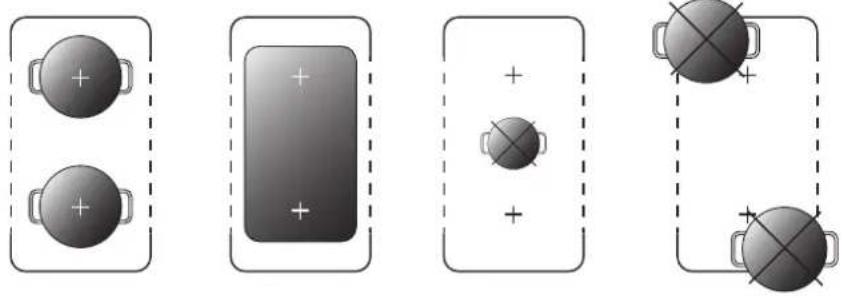 MIDEA MIH742F558K2 - Flexibilis terület - 1