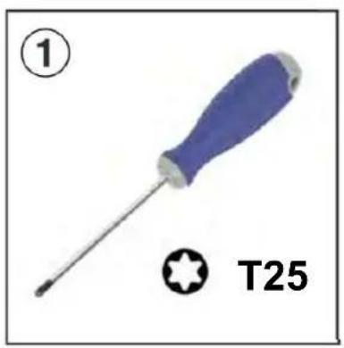 ALPINE SPC-W84ACRA2-2 - Required tools / benötigte Werkzeuge / Outil requis - 1
