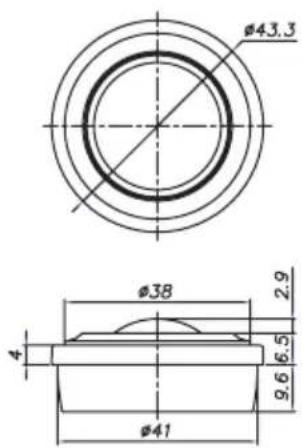Audiotec Fischer Match Up C42BMW-FRT - Abmessungen - 4
