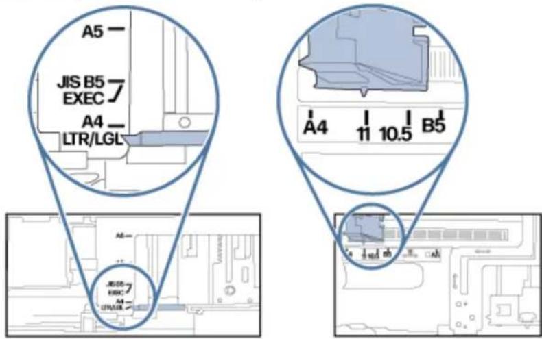 A5 - JIS B5 EXEC 7 A4 - LTR/LGL A4 11 10.5 B5 JIS B5 EXEC 7 UPLATA