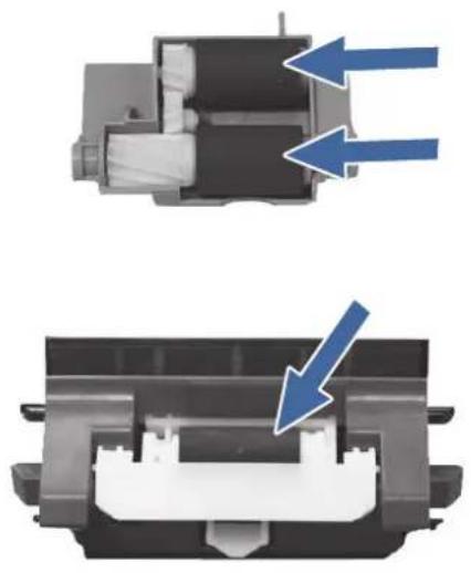 HP Color LaserJet Enterprise MFP 6800dn - 13.A4 Fehler durch Papierstau in Fach 4 (2.100-Blatt-Zufuhr-HCI) - 13