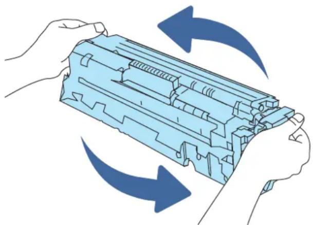 HP Color LaserJet Enterprise MFP 6800dn - Die Meldung „Patrone ist bald leer“ oder „Patrone ist fast leer“ wird auf dem Bedienfeld des Druckers oder auf dem eingebetteten Webserver (Embedded Web Server, EWS) angezeigt. - 1