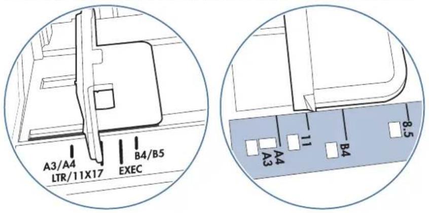 A3/A4 LTR/11X17 B4/B5 EXEC A4 A3 11 B4 8.5