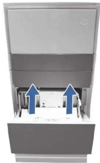 HP Color LaserJet Enterprise MFP 6800dn - 13.A4 Fehler durch Papierstau in Fach 4 (2.100-Blatt-Zufuhr-HCI) - 7