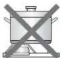 Master Kitchen MKHG 6401F E XS - Do not use cookware that overlaps the edge of the appliance - 11