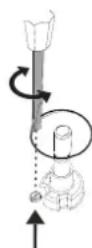 Master Kitchen MKHG 6401F E XS - Regolazione al livello minimo della fiamma. - 3