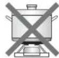 Master Kitchen MKHG 6401F E XS - Do not use cookware that overlaps the edge of the appliance - 14