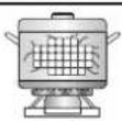Master Kitchen MKHG 6401F E XS - Do not use cookware that overlaps the edge of the appliance - 10