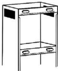 Exquisit KFD 80-8.1 - Installing the activated charcoal filter - 8