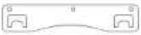 Exquisit KFD 80-8.1 - Not included in the scope of supply: - 3