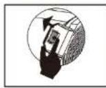 Exquisit KFD 80-8.1 - 13.3Replacing the activated charcoal filter - 3