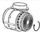 Exquisit KFD 80-8.1 - Installing the activated charcoal filter - 2
