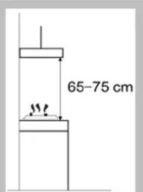 Exquisit KH 60-8.3 sw - Mindestabstände - 1