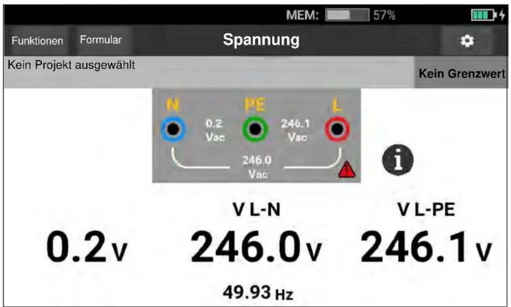 FLUKE 1672 - Spannungs- und Frequenzmessungen - 1
