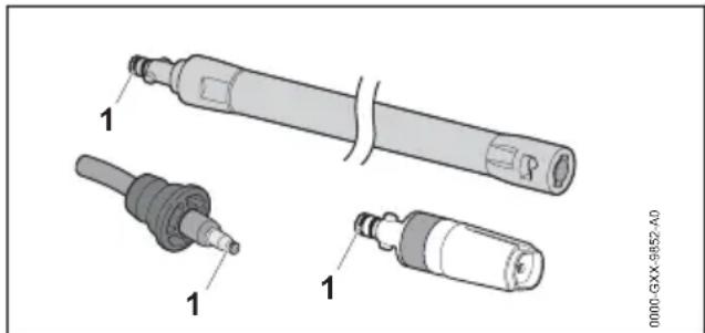 STIHL RE 150 Plus - Namazání těsnění - 1
