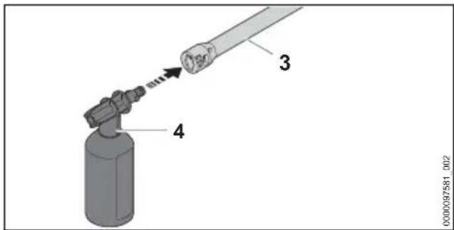 STIHL RE 120 Plus - Práce s čisticími prostředky - 2