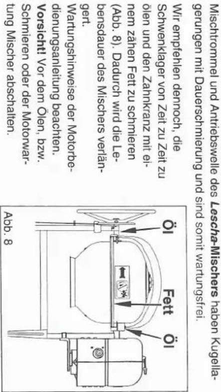 Lescha SM 165 G - Isstandsetzung Sichereitsmabnach - 1