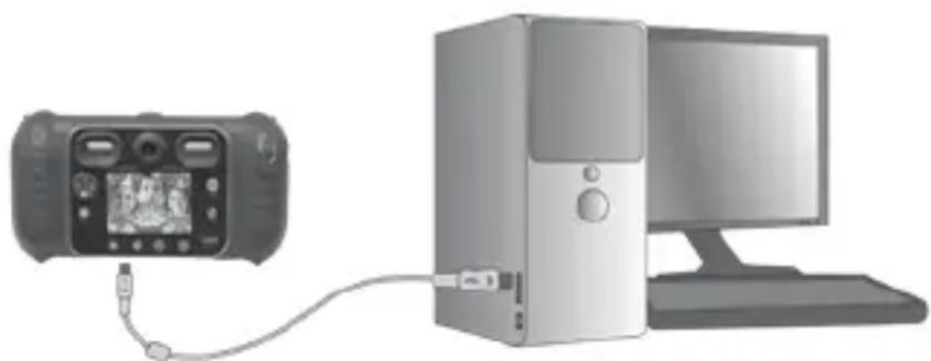 VTECH Kidizoom Duo Pro - Verbindung zum Computer - 1