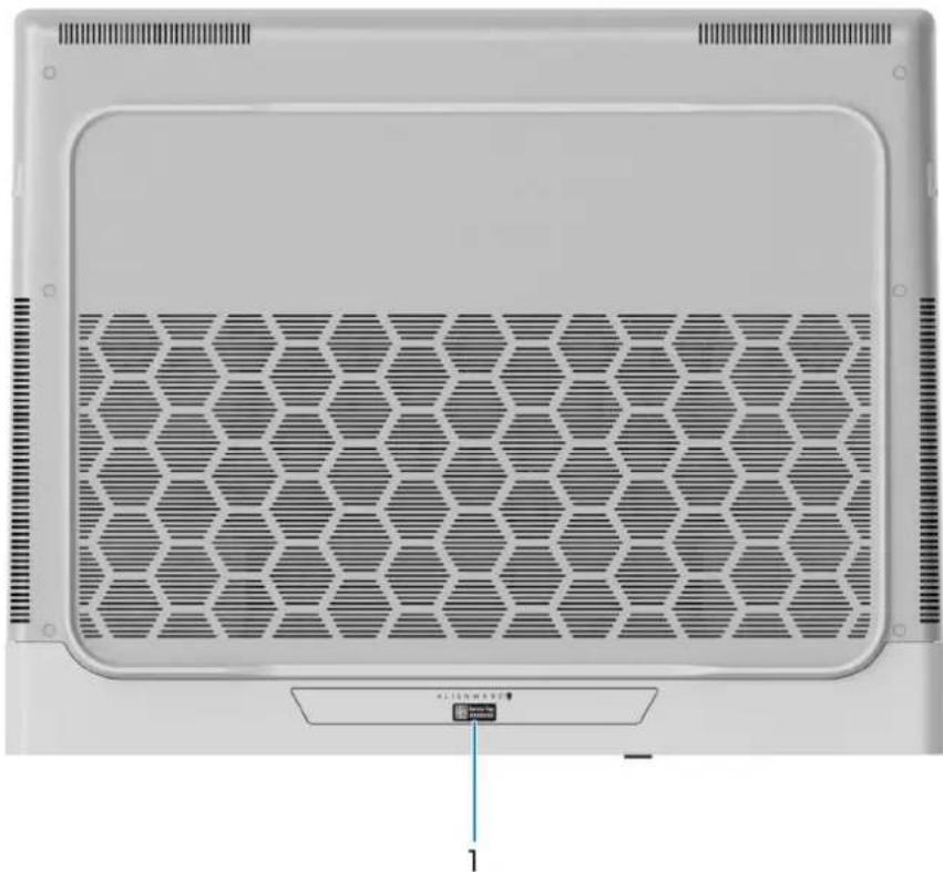 DELL Alienware x16 R2 - Unten - 1