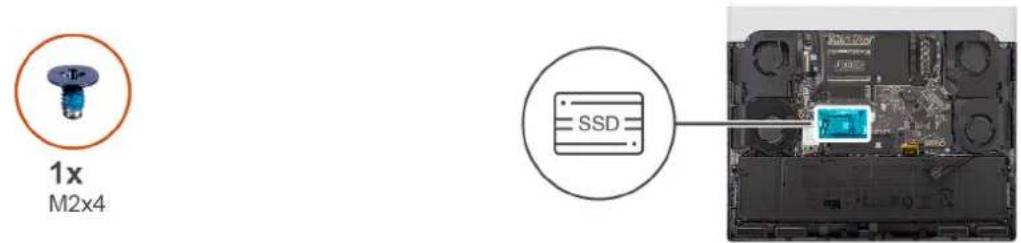 1x M2x4 SSD