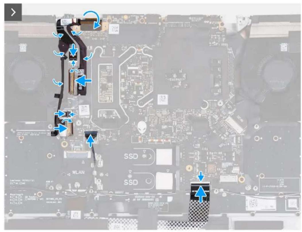 DELL Alienware x16 R2 - Bildschirmkabelanschluss - 2