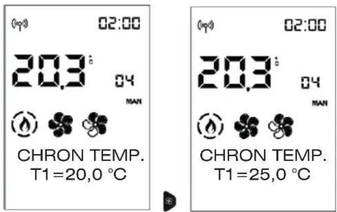 EDILKAMIN LILLE 7 EVO - TEMP. CHRONO (T1-T2) - 2