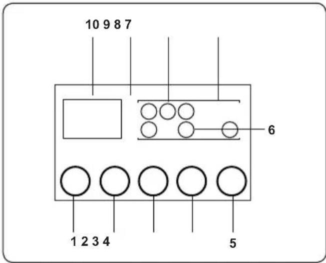 10 9 8 7 6 1 2 3 4 5