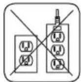 VESTEL W1-B047X - RISIKO EINES TÖDLICHEN STROMSCHLAGS - 1