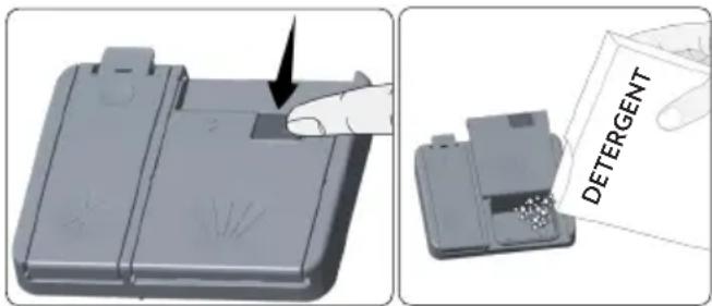 VESTEL VGS45A1E - Spülmittel einfüllen - 1