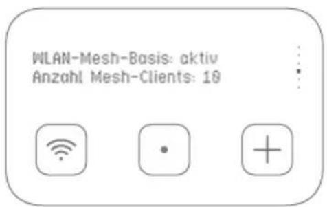 WLAN-Mesh-Basis: aktiv Anzahl Mesh-Clients: 18
