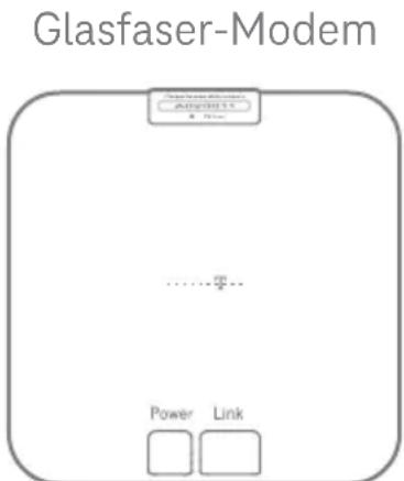 Glasfaser-Modem Power Link