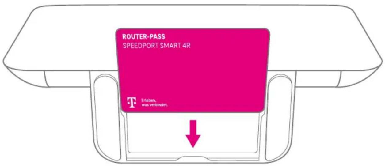 T-Mobile Speedport Smart 4R - Router-Pass (Fortsetzung) - 1
