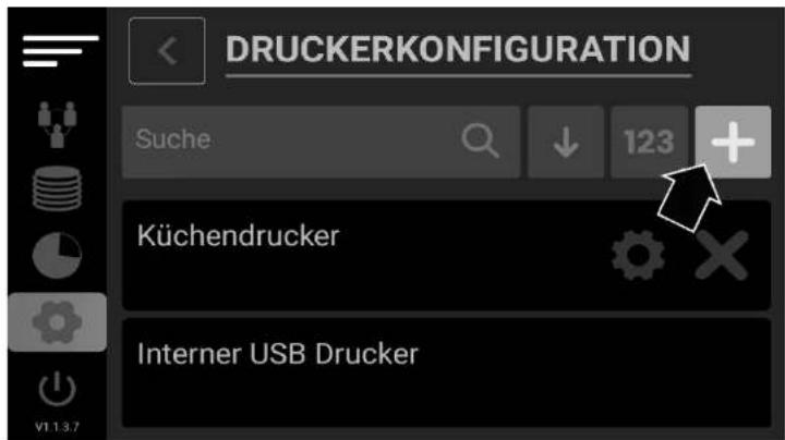 DRUCKERKONFIGURATION Suche 123 Küchendrucker Interner USB Drucker