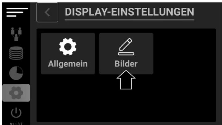 DISPLAY-EINSTELLUNGEN Allgemein Bilder