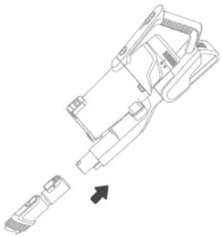 MIDEA P8 Plus - Mit dem Handstaubsauger hohe Stellen reinigen - 1