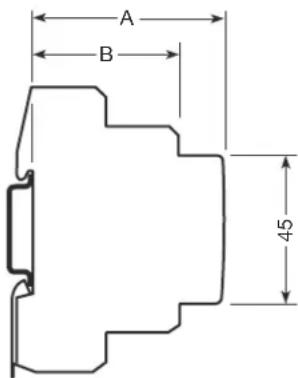 A B 45