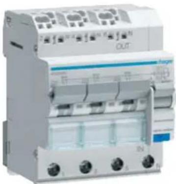 HAGER ADS916QC - Fehlerstrom-Leitungsschutzschalter FI-LS (RCBO) - 1