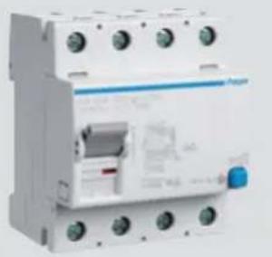 HAGER ADX463C - FI-Schalter Typ B NK FI-Schalter Typ B SK FI-Schalter Typ F FI-Schalter Typ A - 1