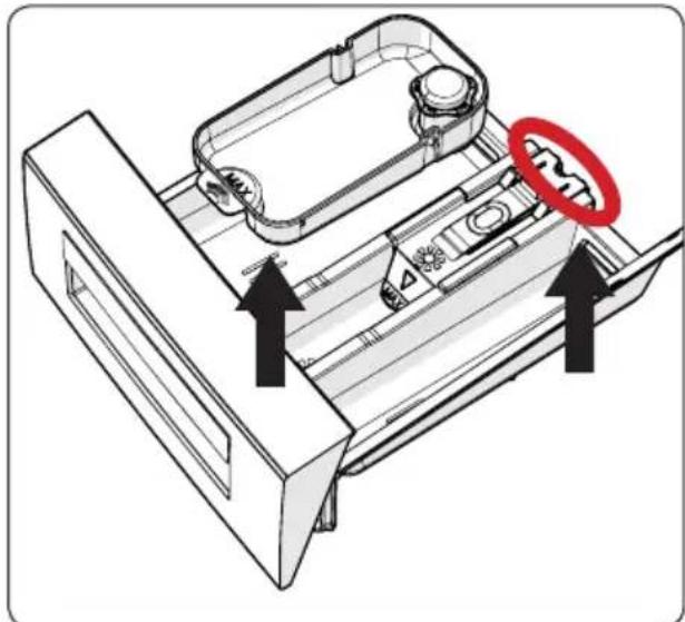 SHARP W714IA-W1 - Waschmittelschublade - 3