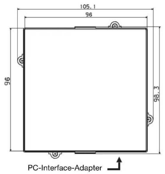 105.1 96 96 98.3 PC-Interface-Adapter