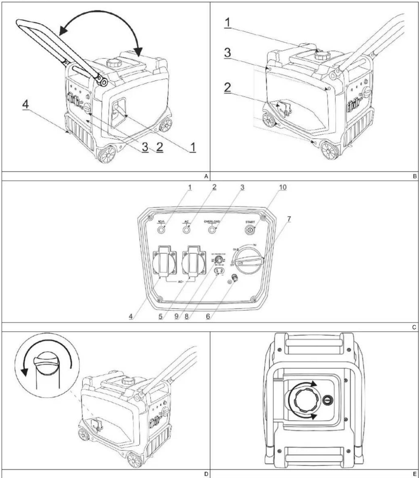DEDRA DEGA4500K - 3