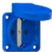 PCE FLEX 10-E - Schutzkontakt Anbausteckdose IP54 S-NOVA® - 1