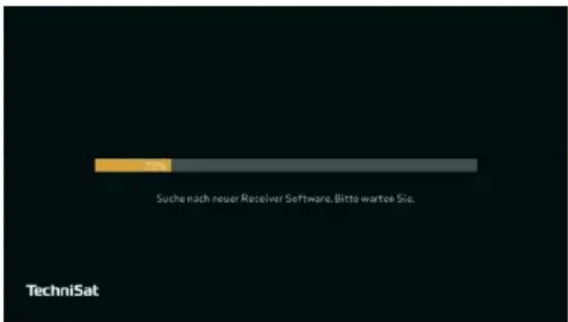 20% Suche nach neuer Receiver Software. Bitte warten Sie. TechniSat